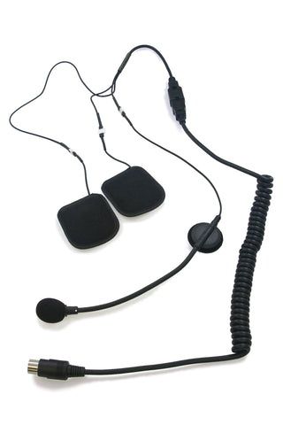 HS V130P - 7 Pin Headset with Boom Microphone for Victory, Can Am, and Kawasaki